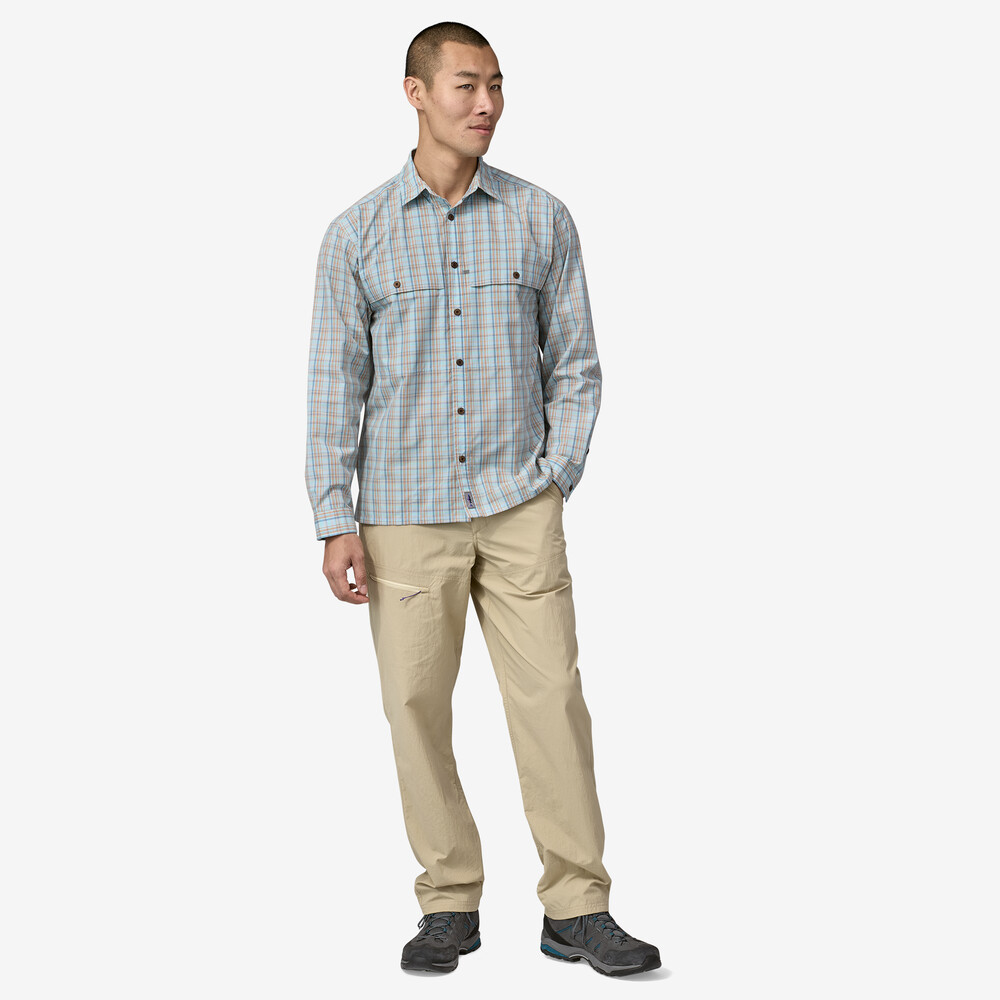 Herren-Langarmhemd „Island Hopper“