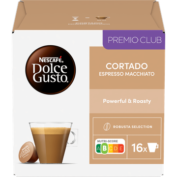 Nescafé Dolce Gusto Cortado Espresso Macchiato capsules - 16 koffiecups