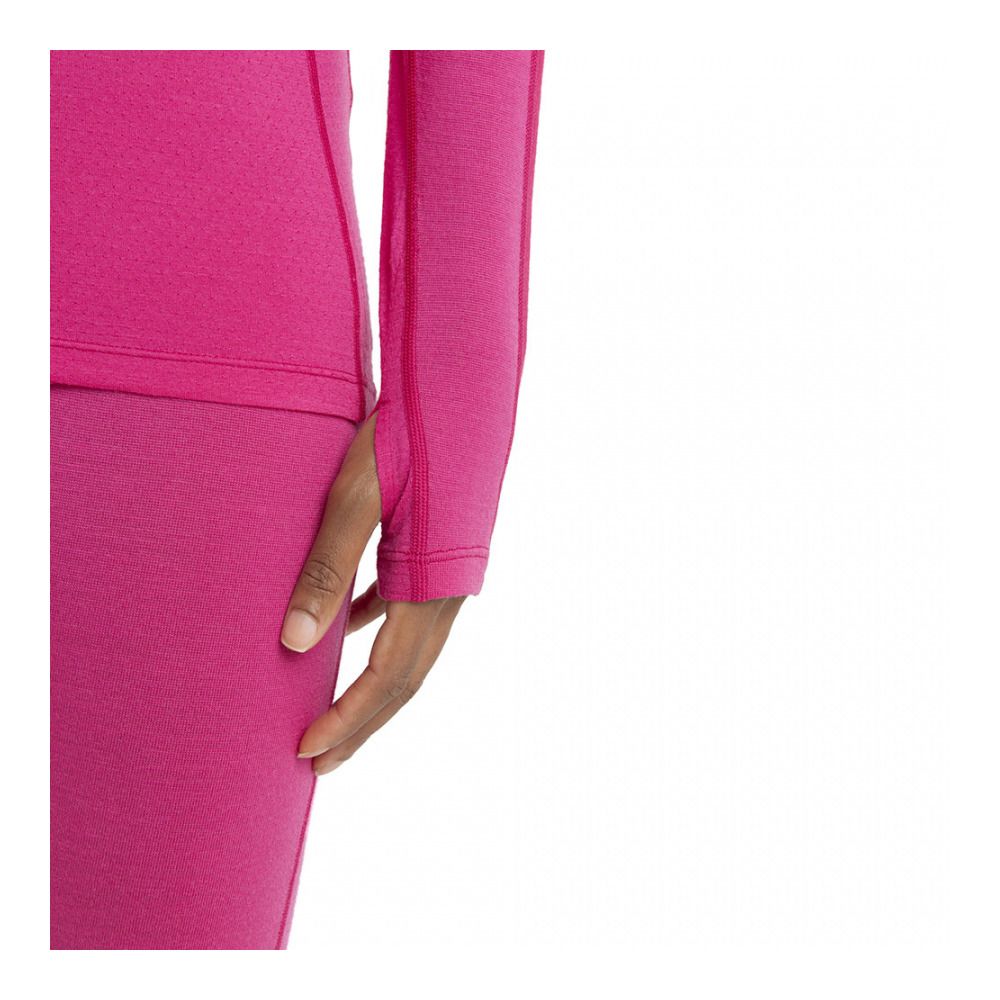 Icebreaker ZONEKNIT 260 - Sous-couche Femme tempo/electron pink/cb
