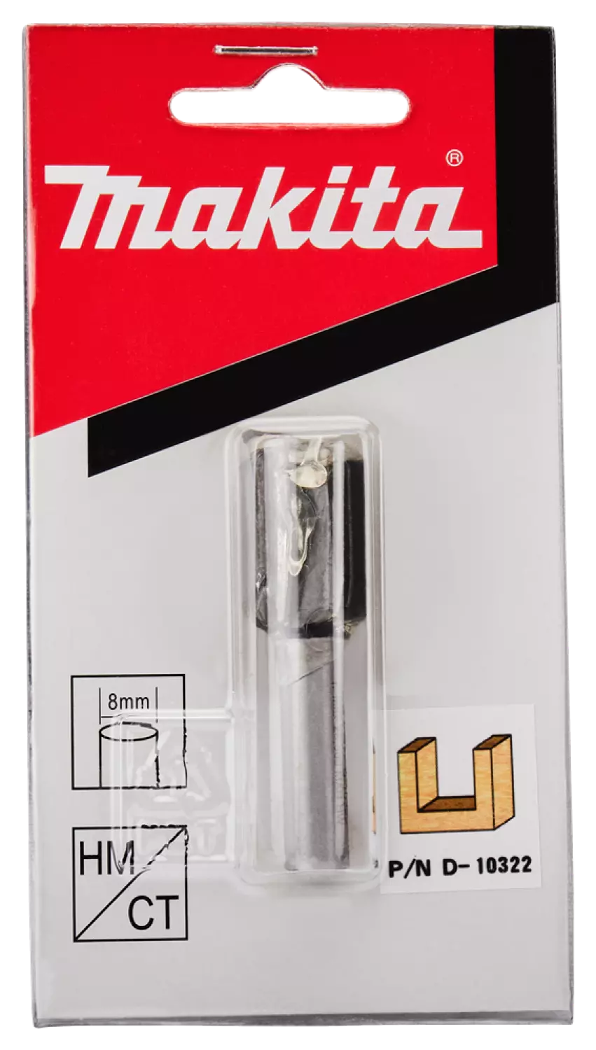 Makita D-10322 Groeffrees - 16mm - 8mm