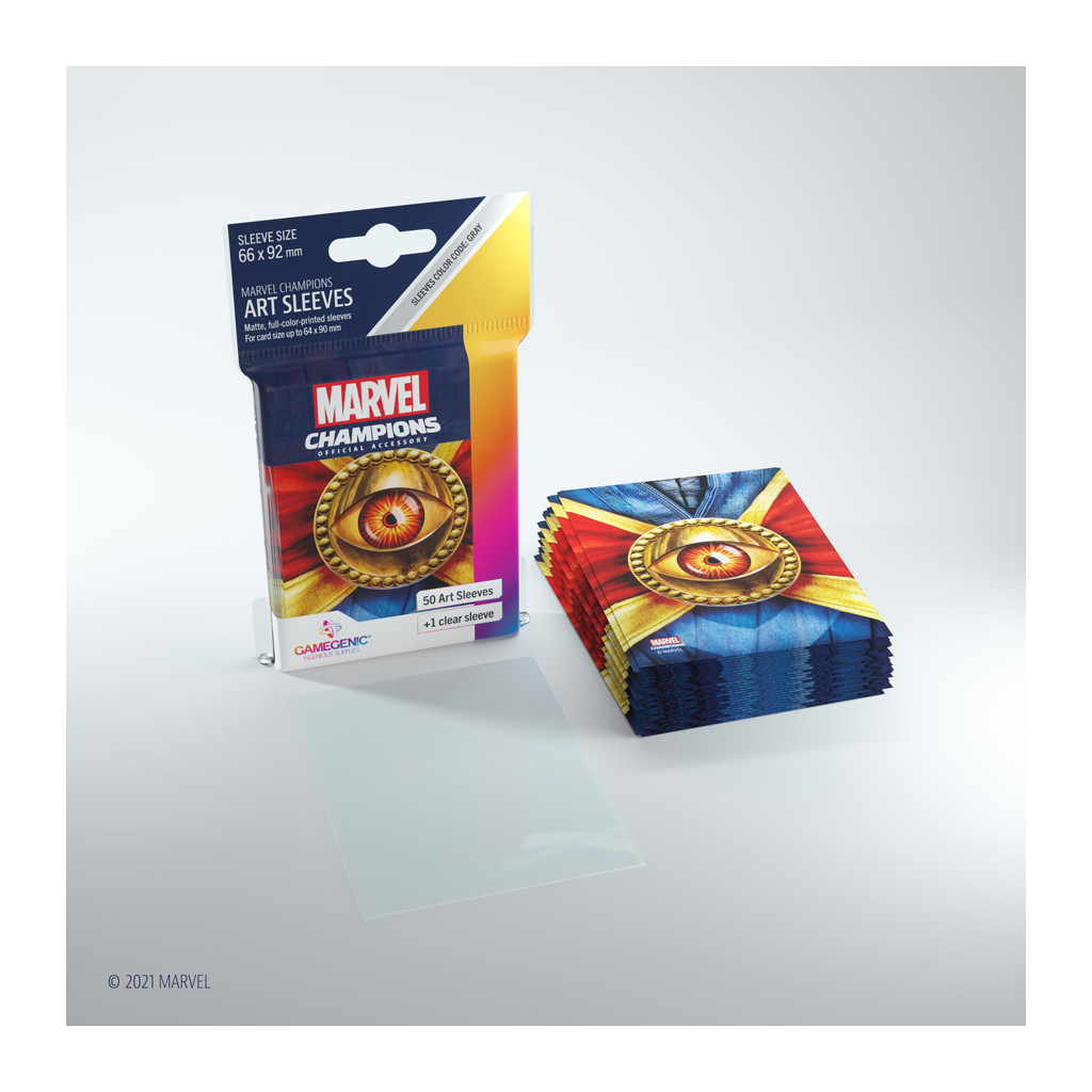 Gamegenic - Marvel Champions Art Sleeves - Doctor Strange