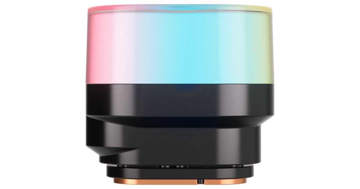 CorsairiCUE LINK TITAN 360 RX LCD RGB waterkoeling  (Wit, 4-pins PWM fan-connector)