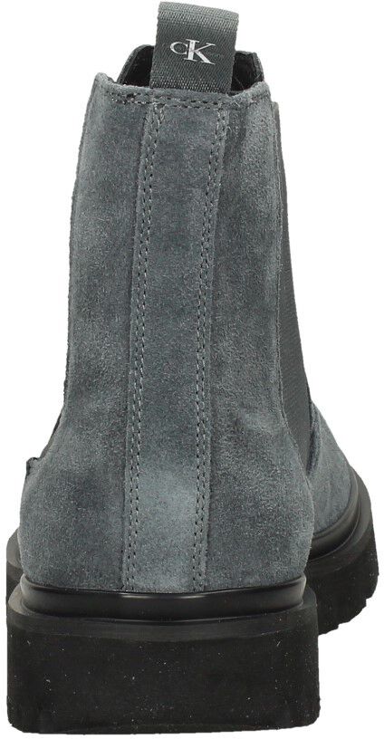 Calvin Klein Lug Mid Chelsea Boot grijs
