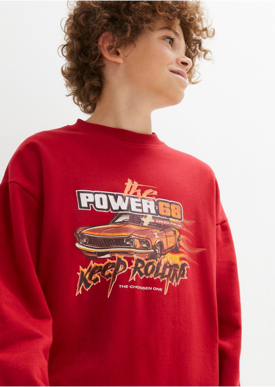 Sweat-shirt garçon oversized