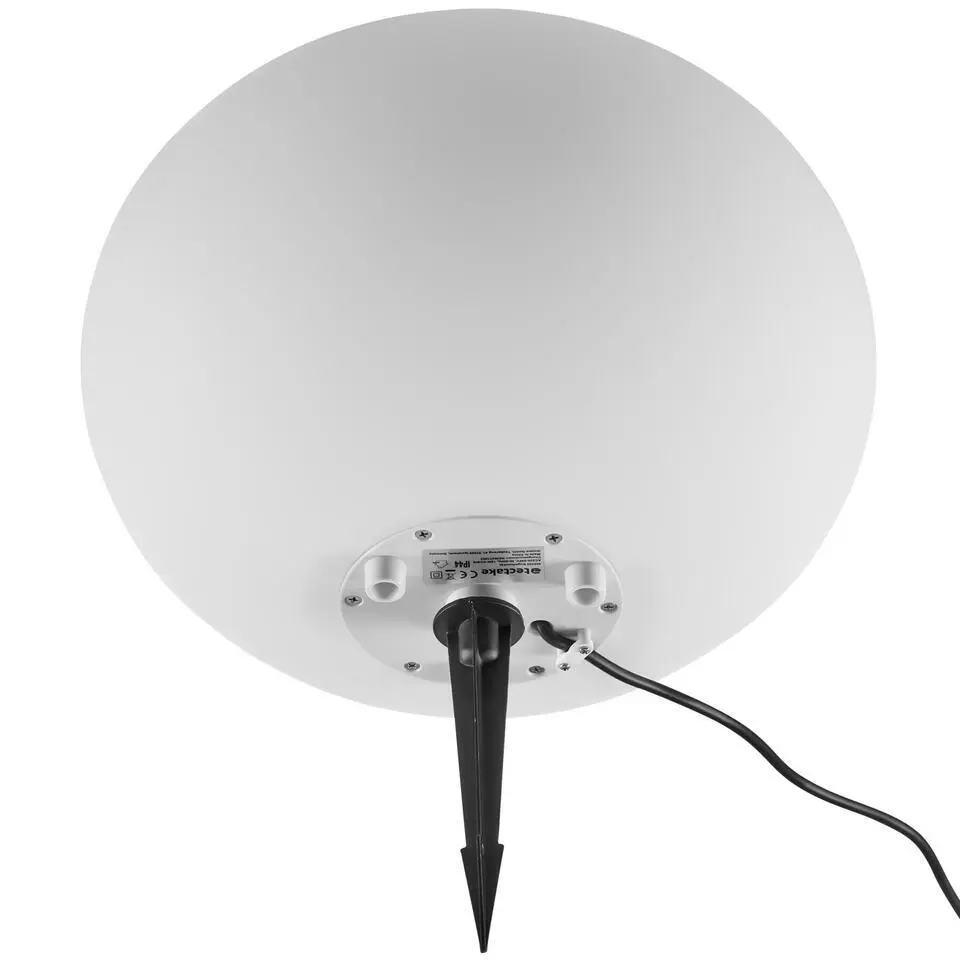 tectake Kogellamp Luminous Eye, LED, met afstandsbediening, Wit