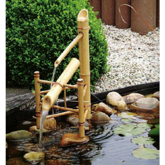 Fontaine de jardin Cascade Bambou Ubbink