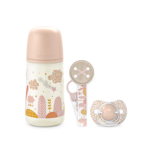 Coffret Cadeau De Naissance Dreams - Rose - SUAVINEX