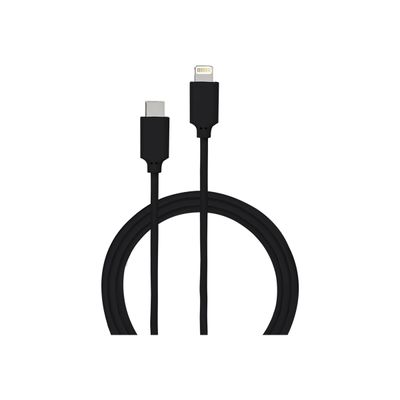 Bigben Connected - câble de charge et de synchronisation USB-C/Connectique Lightning - 2 m - noir