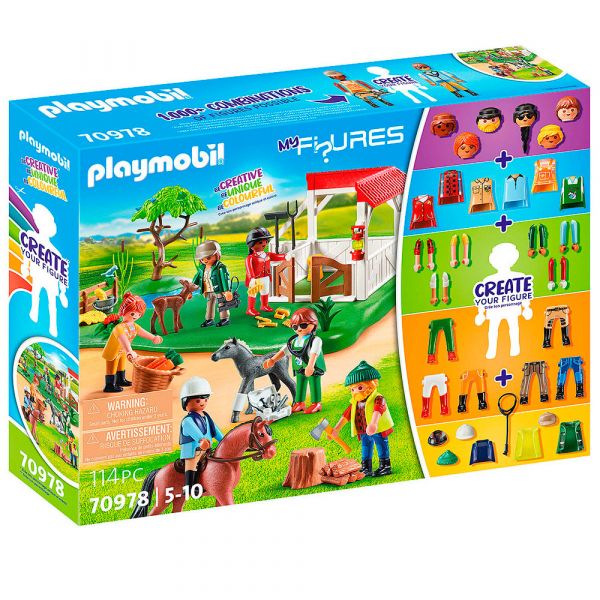 Playmobil My Figures: Quinta de Cavalos 5  - 70978