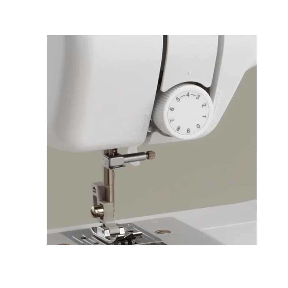 J17S Nähmaschine Mechanische Freiarm Nähmaschine für Einsteiger (J17SVM1) - Weiss / Lila