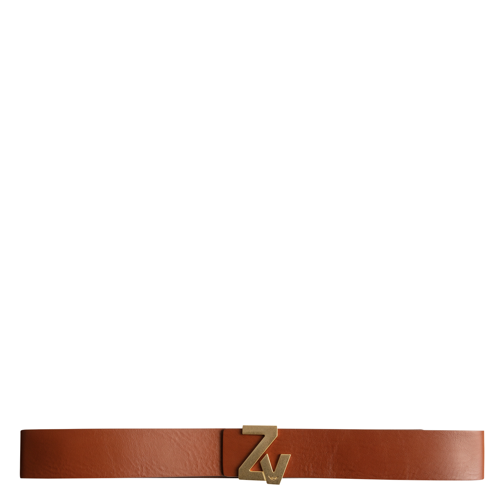 Ceinture en cuir | Marron