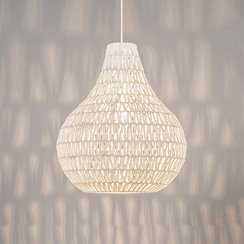 Scandinavische hanglamp wit 45 cm - Lina Drop