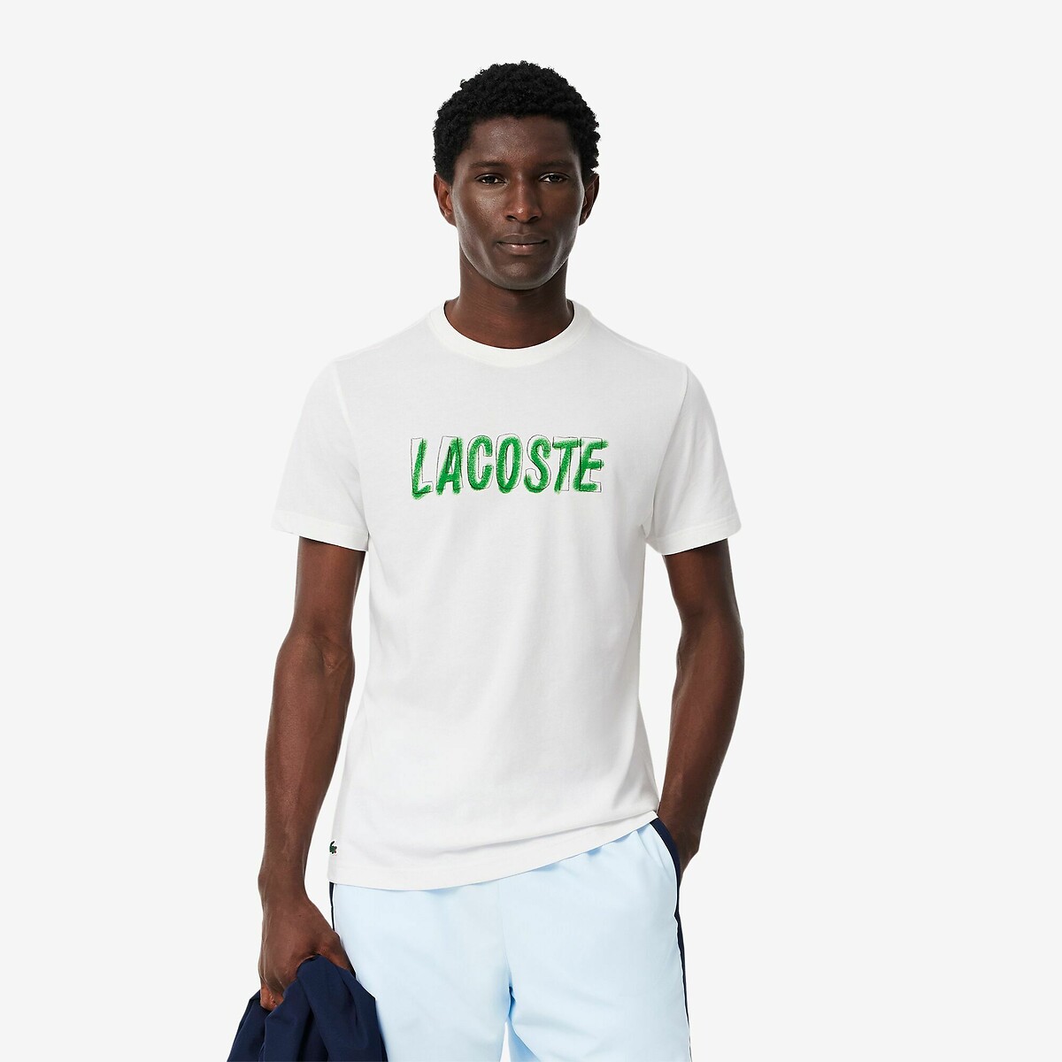 Camiseta Lacoste Sport Ultra Dry com estampa Lacoste