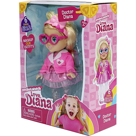 Love Diana doktordukke 15 cm