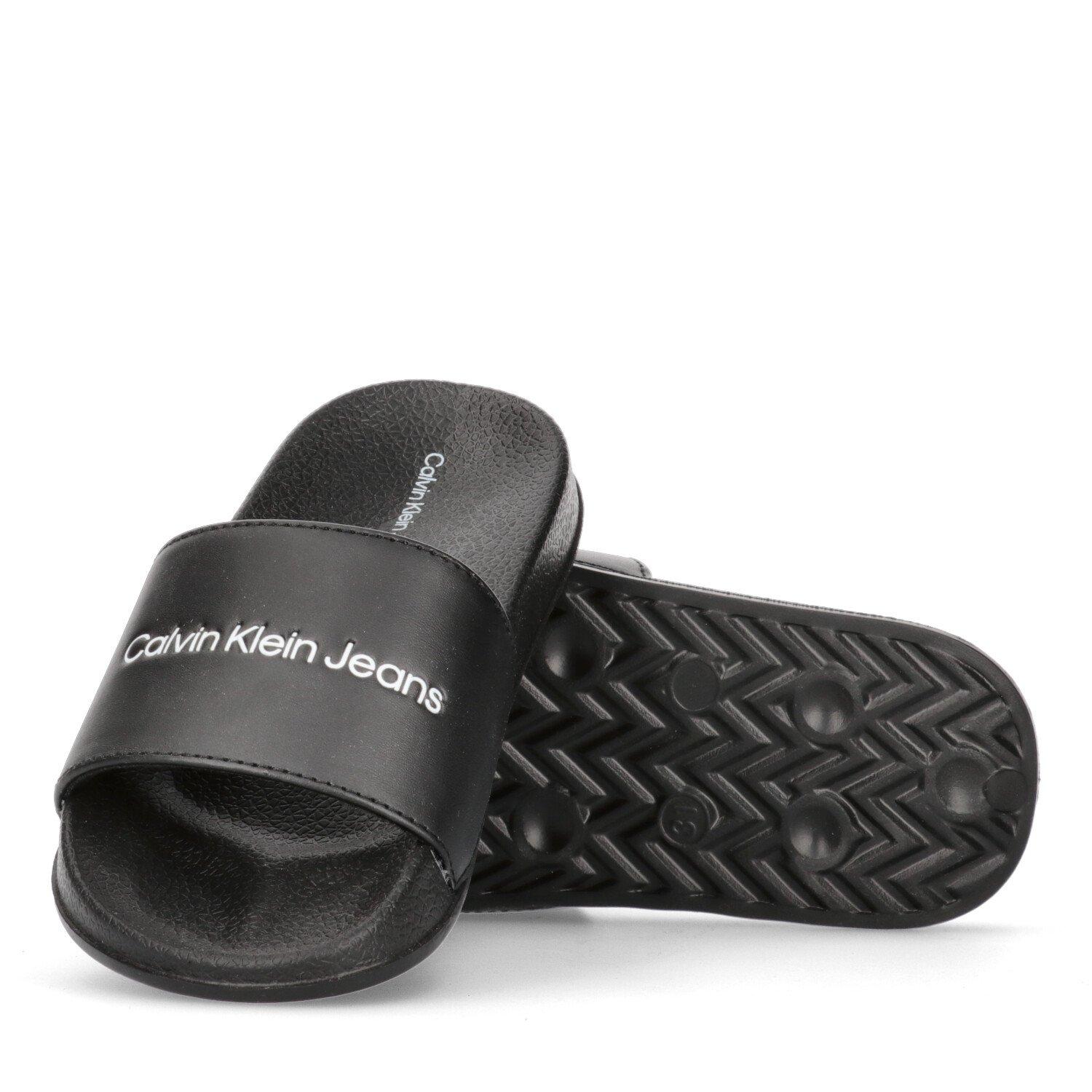 Calvin Klein Jeans Logo Sliders Childrens