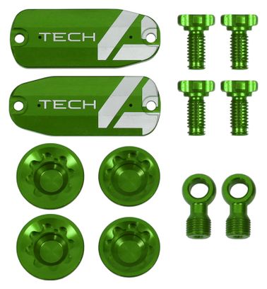 Kit de Customisation pour freins Hope Tech 4 E4 Vert
