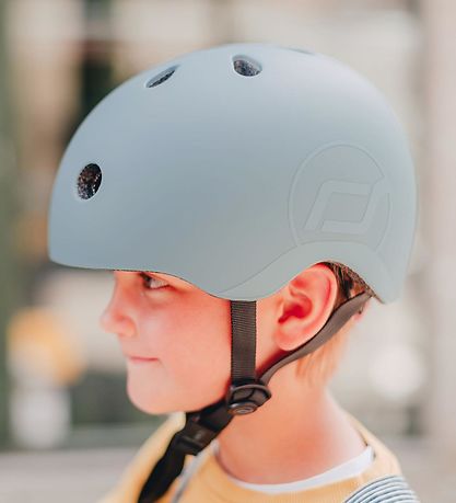 Scoot and Ride Fahrradhelm - Steel