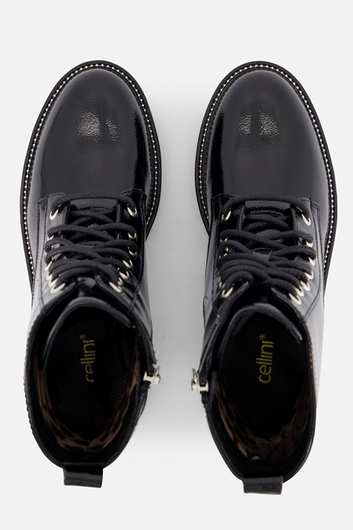 Cellini Veterboots zwart Lak