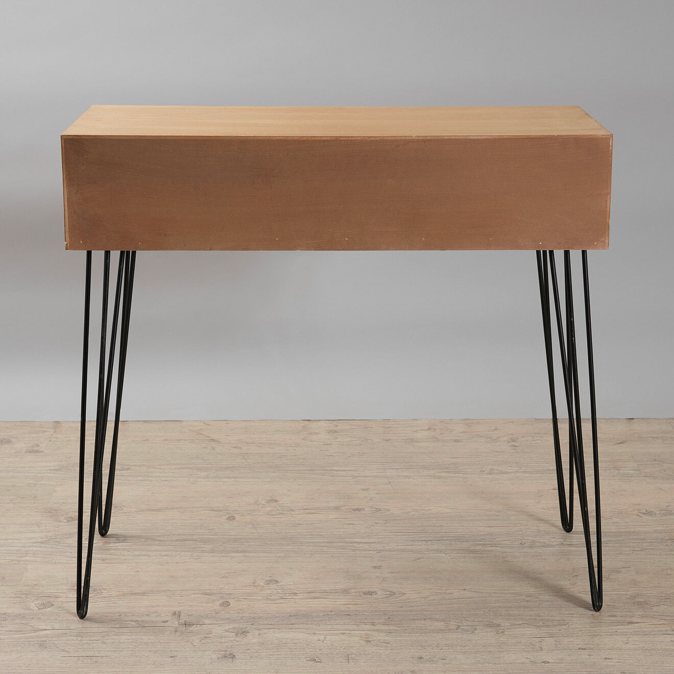 Macabane Console 2 tiroirs Margaux marron - 80x34.5x75 cm