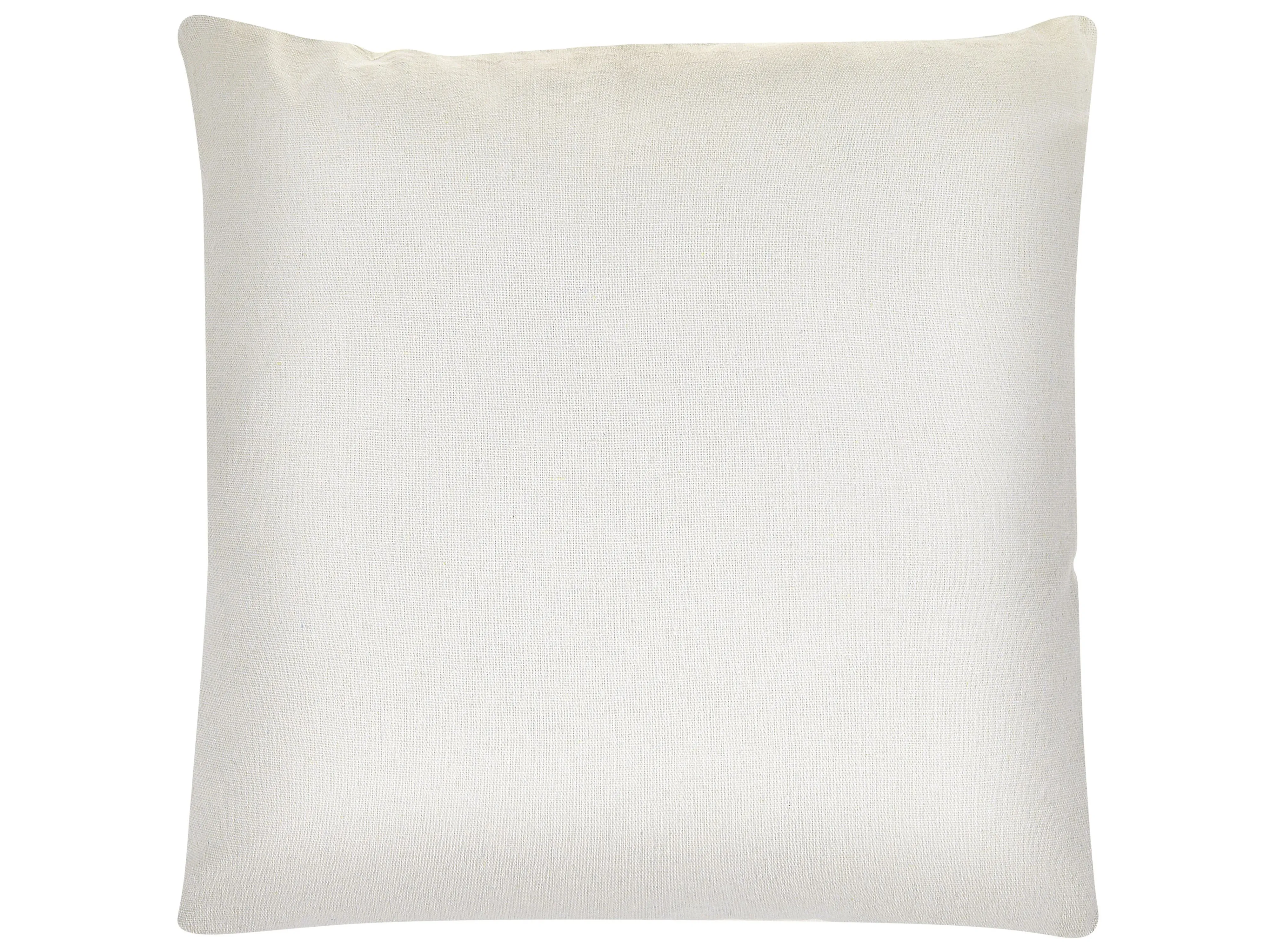 Set van 2 sierkussens MICROSORUM 45 x 45 cm Lichtgroen bladpatroon