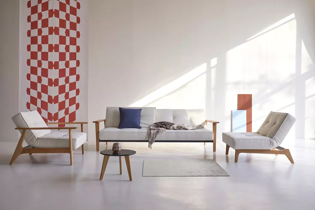 Schlafsofa Splitback Frej Eiche