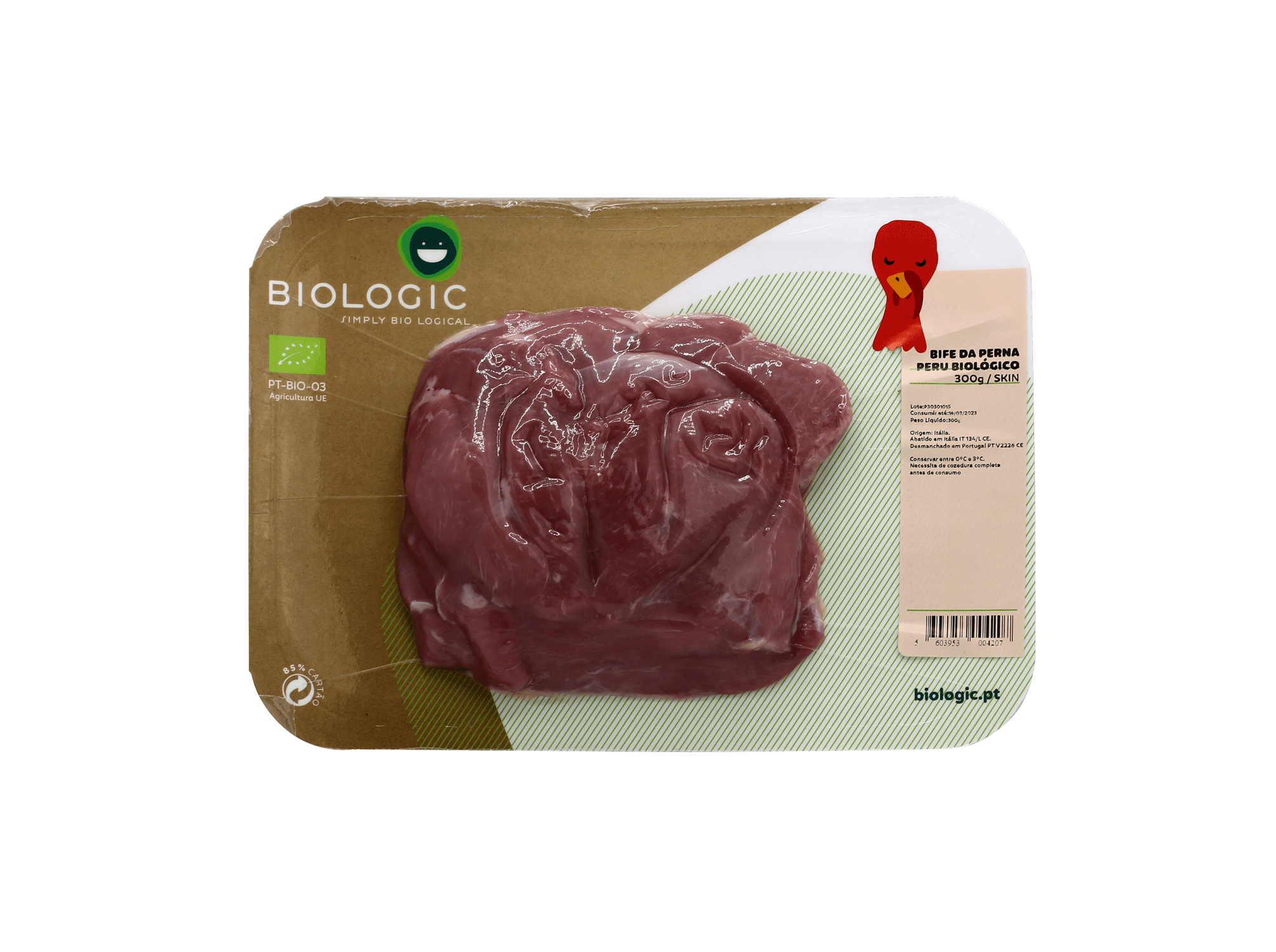 BIFE DA PERNA PERÚ BIOLOGIC BIO 300 G