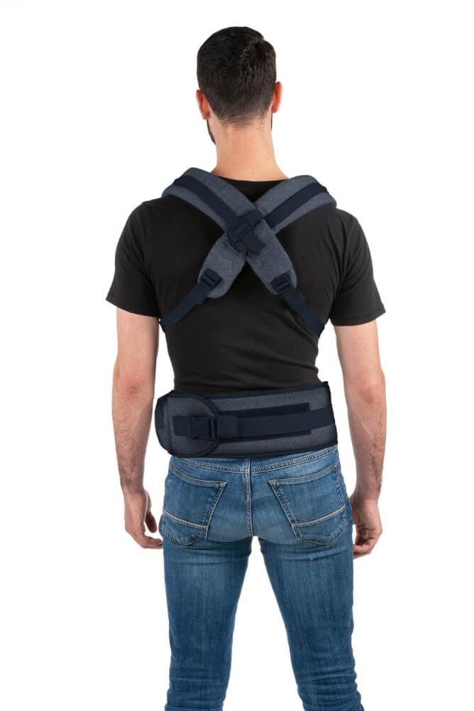 Babytrage Hip Seat Denim