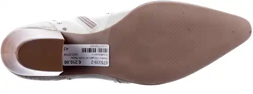 Roberto d'Angelo wit combi Marie - maat 43 enkellaars wit combi - maat 43 Calandschoen