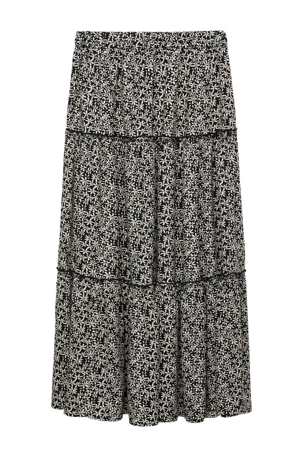 MANGO TEEN maxi rok zwart