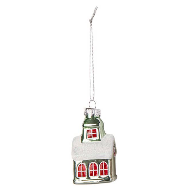 Dekohänger - Haus - ca. 4 x 4 x 8 cm - 1 Stück