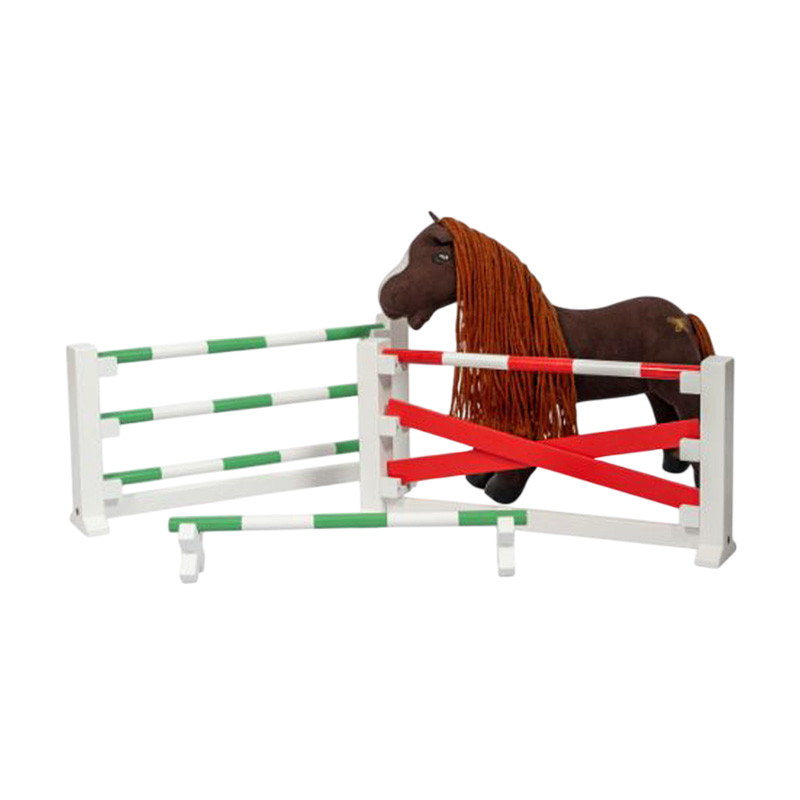 Mini-Pferd Sprung Crossed rails