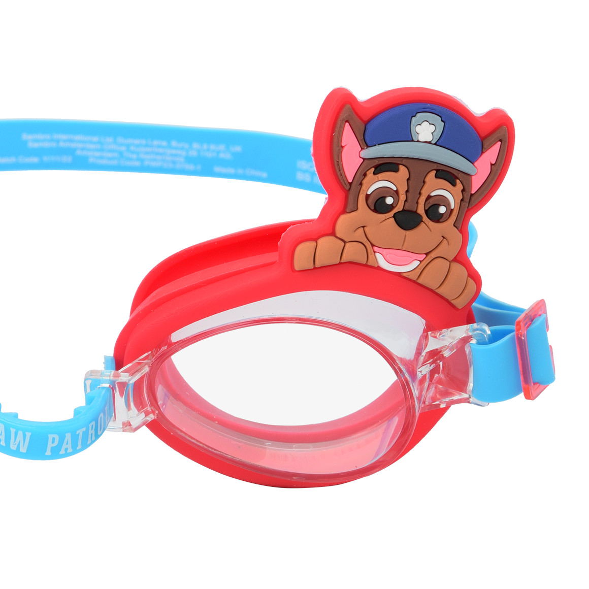 Topolino PAW Patrol Schwimmbrille verstellbar rot / blau