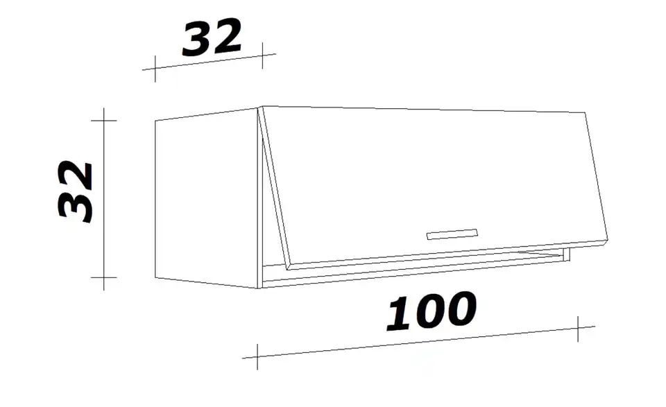 Hängeschrank Mol 100 cm