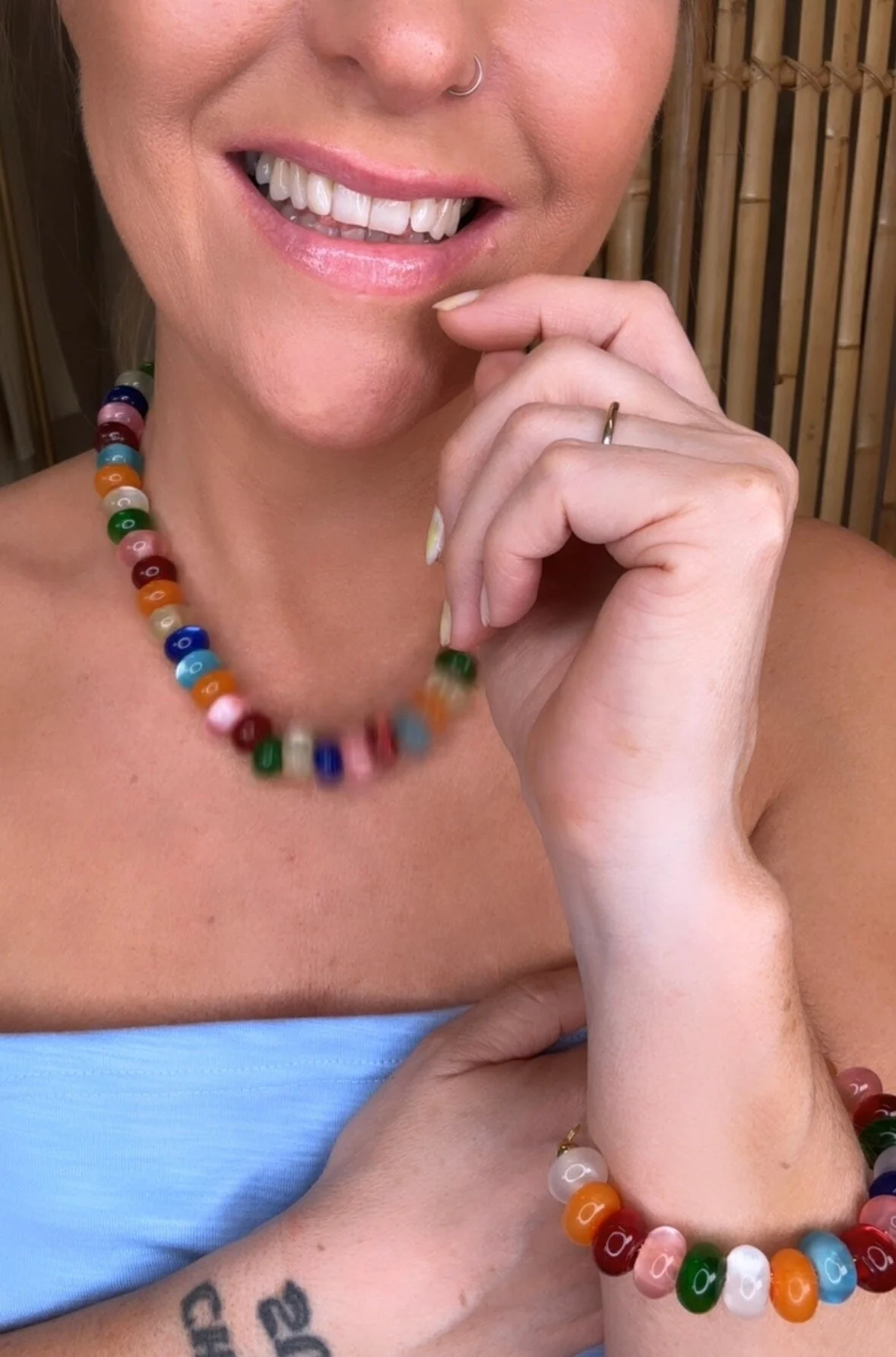 O element Lovepearls Necklace multi