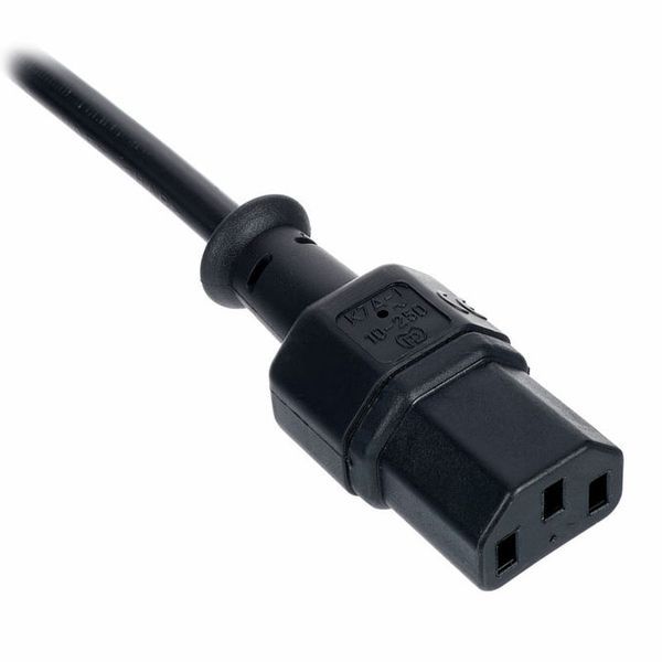 Stairville IEC Patch Cable 1,0m BK