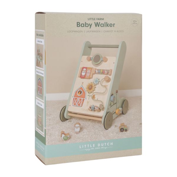 Little Dutch Babywalker Little Farm FSC
