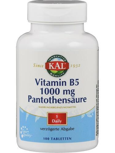 Kal Vit b5 1000mg pantotheenz 100st