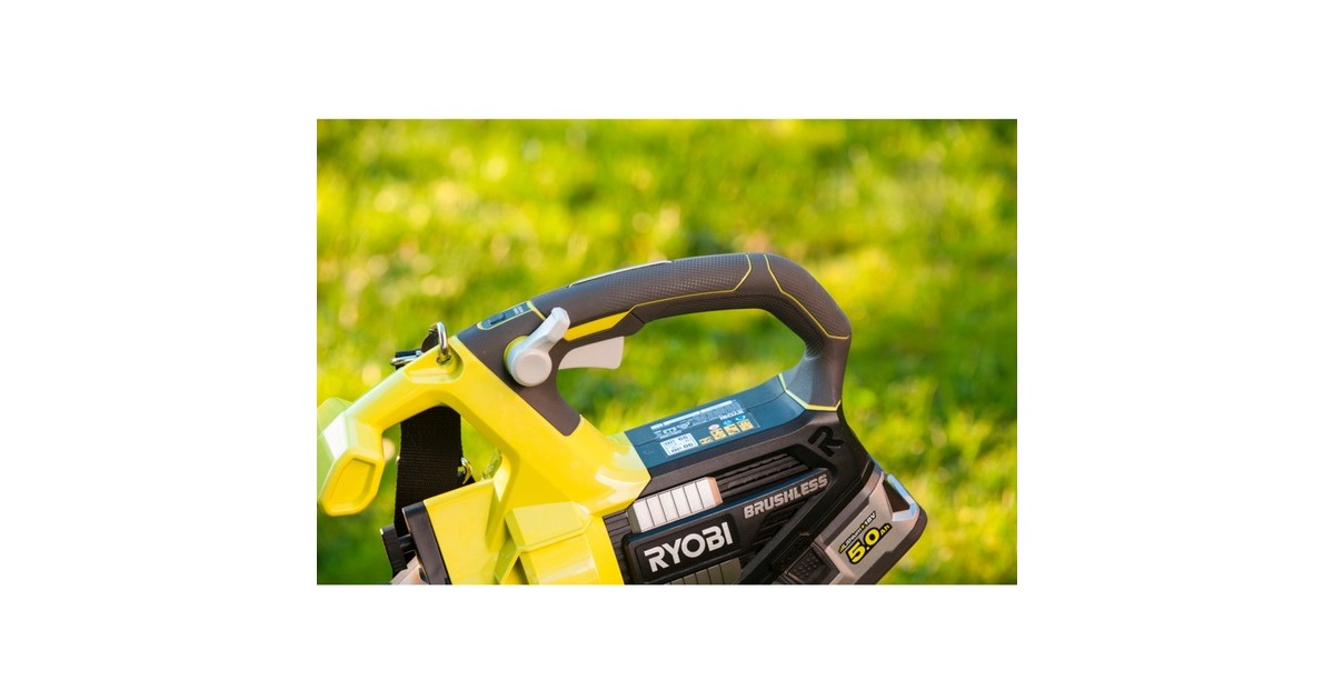 RyobiOBV18 bladzuiger / bladblazer  (Groen/zwart)