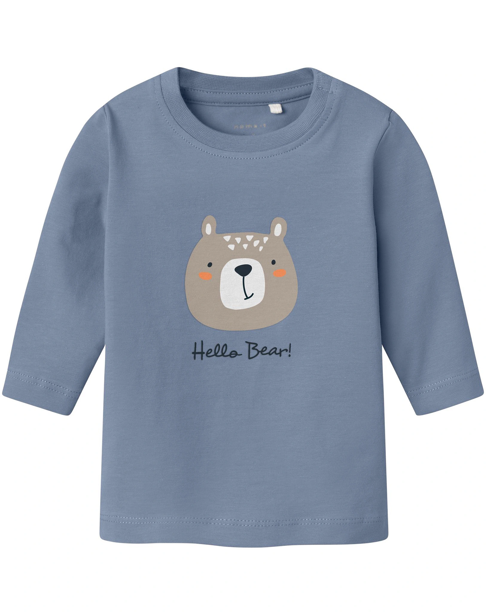 Langarmshirt NBMVACION HELLO BEAR in troposphere