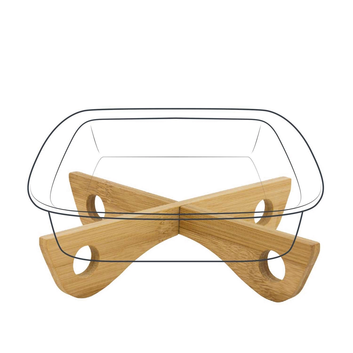 Dessous de plat bambou