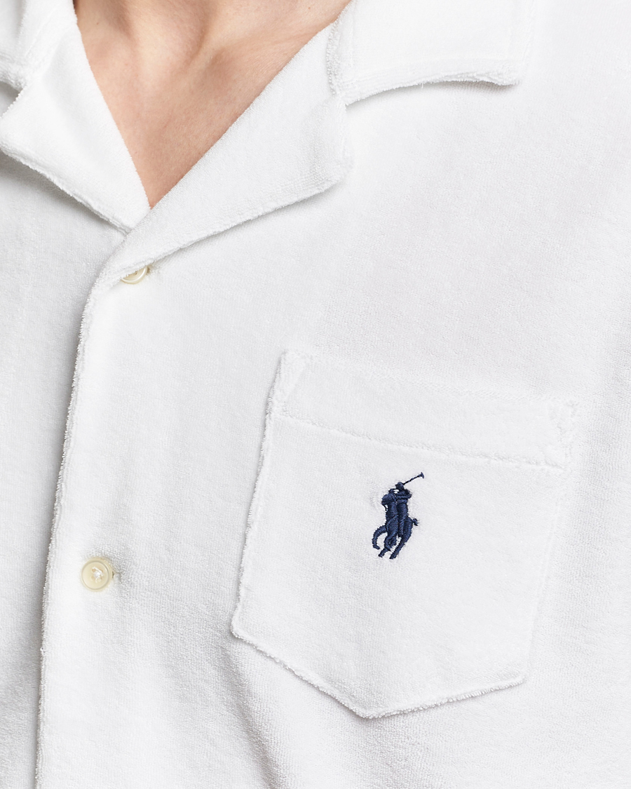 Polo Ralph Lauren Cotton Terry Short Sleeve White