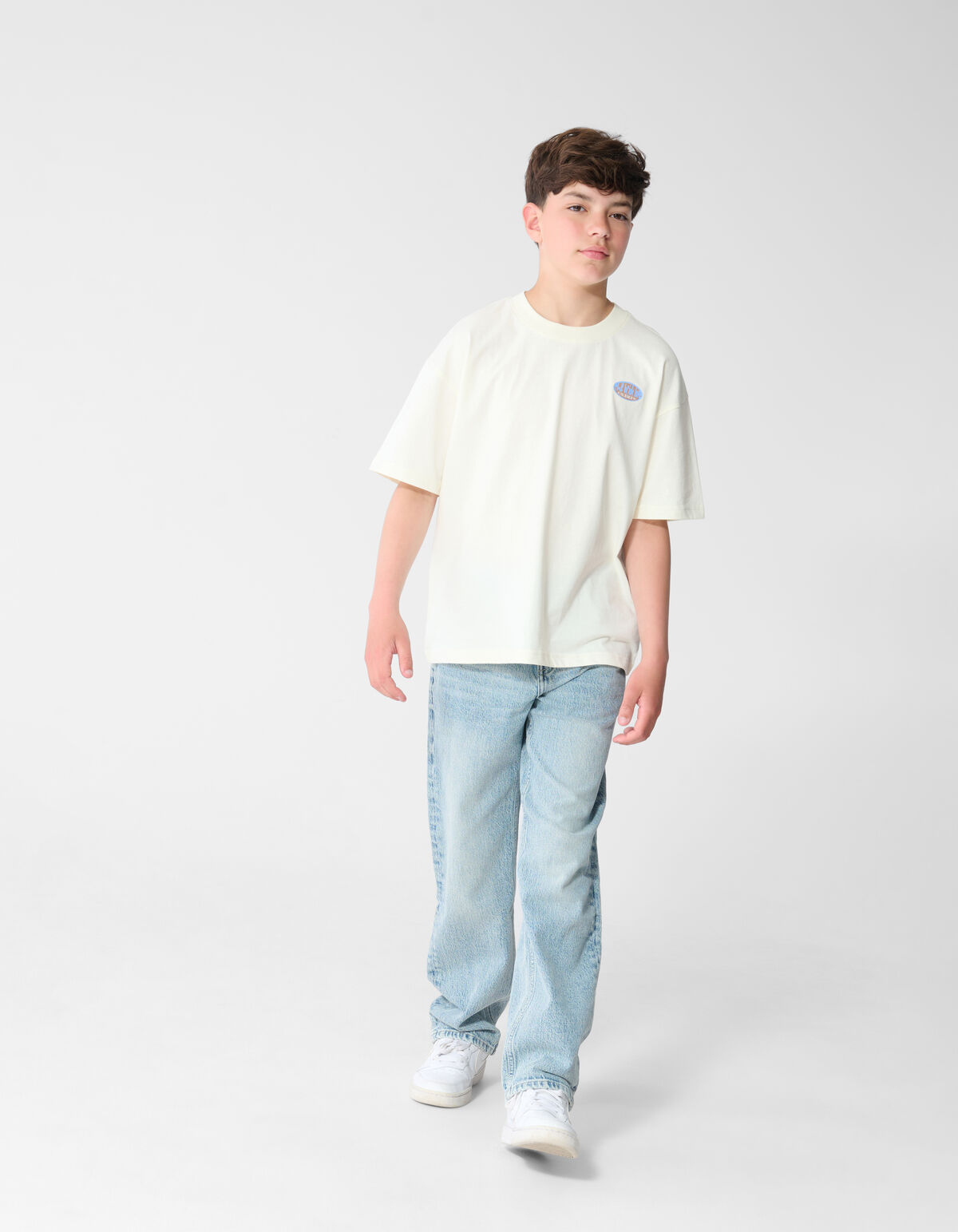 Baggy Fit Jeans Lichtblauw