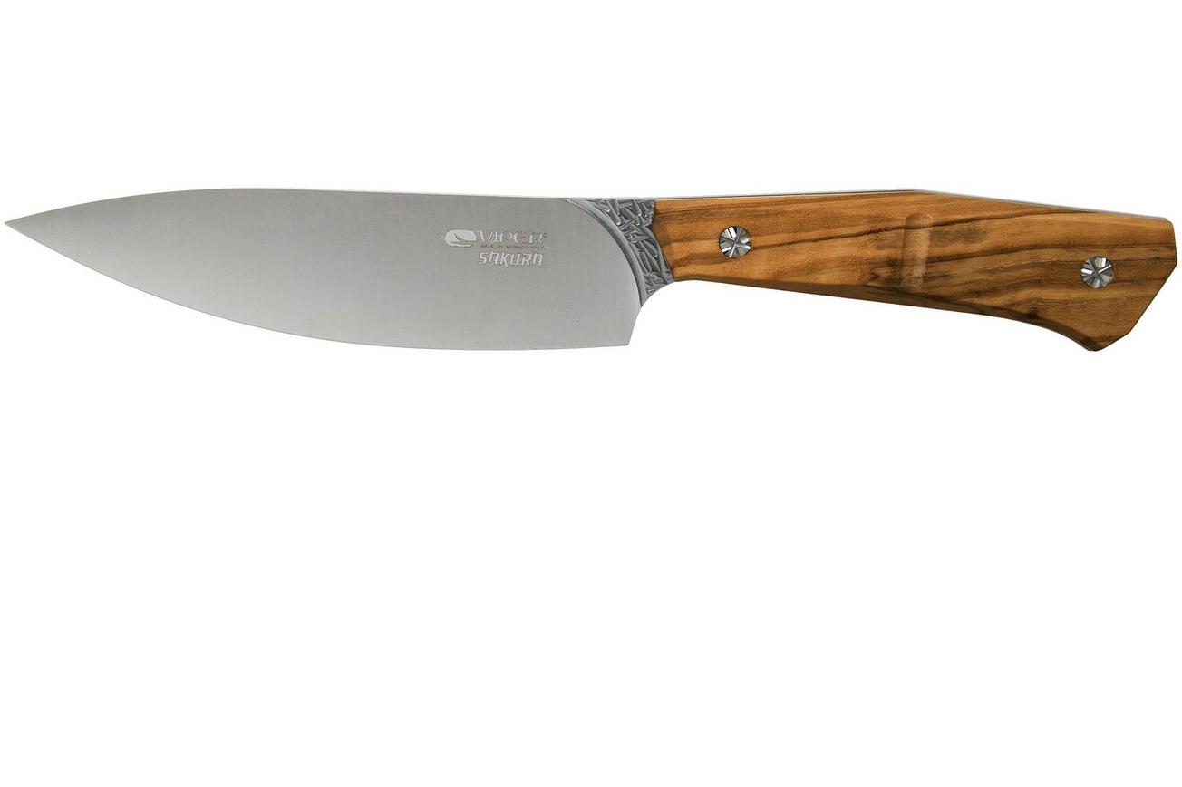 Viper Sakura vleesmes 14 cm bocotehout, VT7510BC