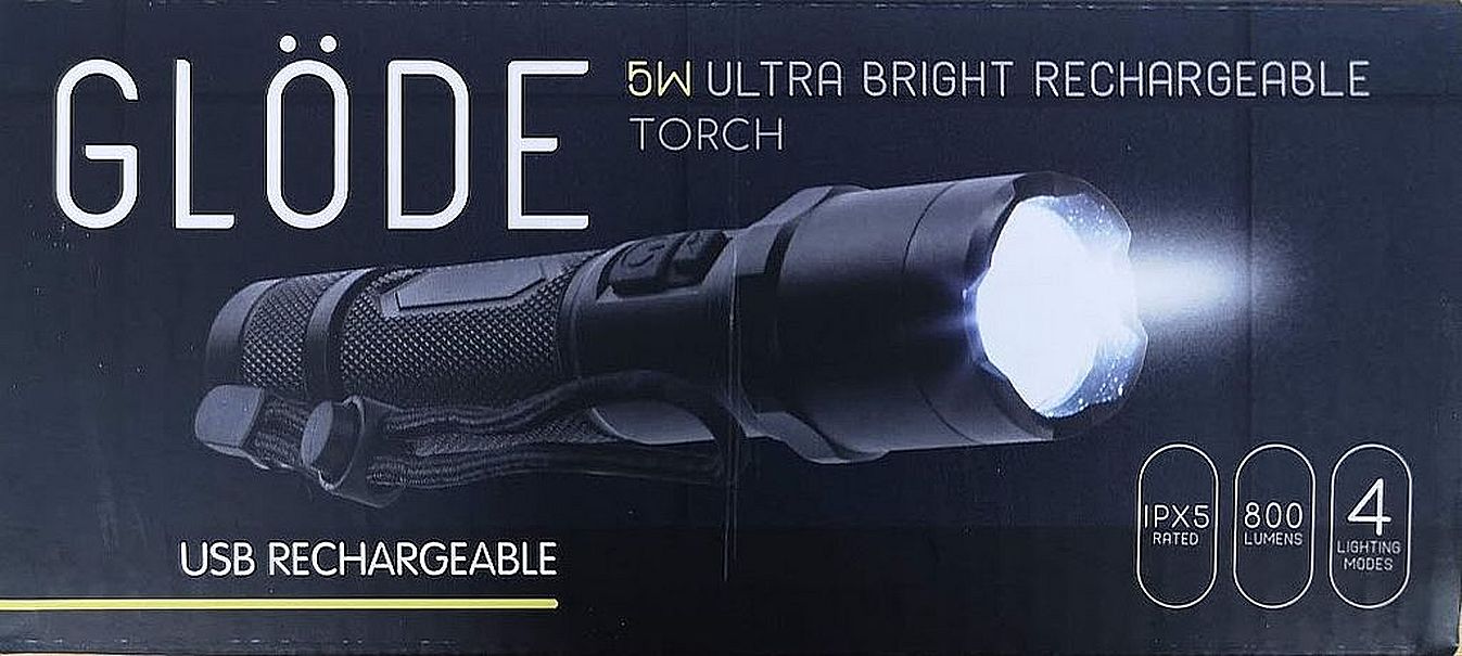Taschenlampe ULTRA BRIGHT 800 Lumen, wiederaufladbar