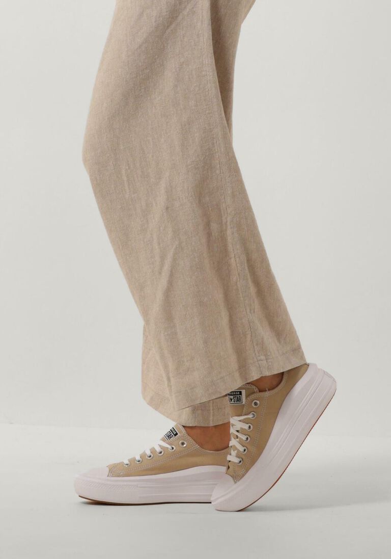 CONVERSE beige converse lage sneakers chuck taylor all star move low