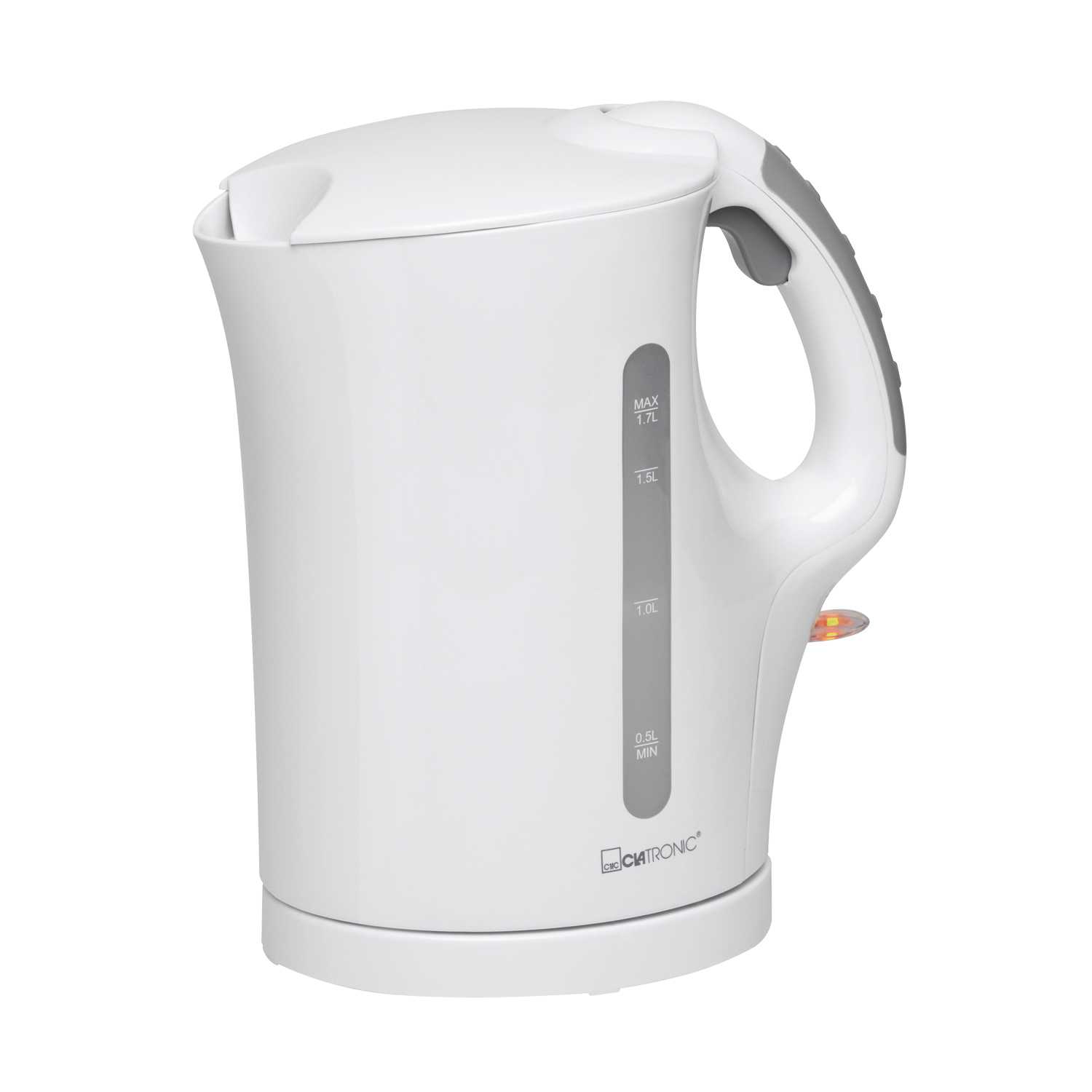 Clatronic Wasserkocher 2200W 1,7ltr weiß