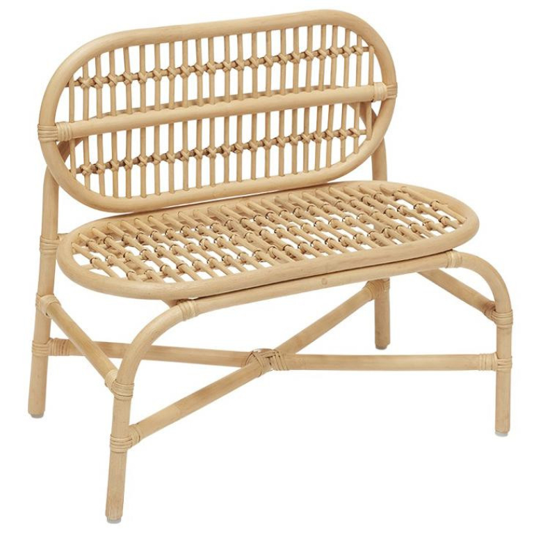 OYOY Nana Mini kinderbank rattan