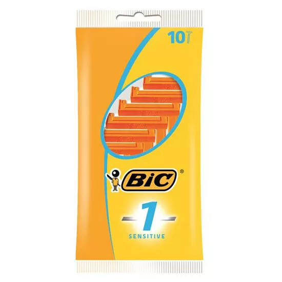 Bic 1 Sensitive Engangsskraber - 10 stk.