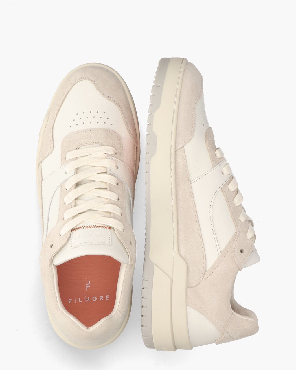 Filmore Etna Wit/Beige Herensneakers