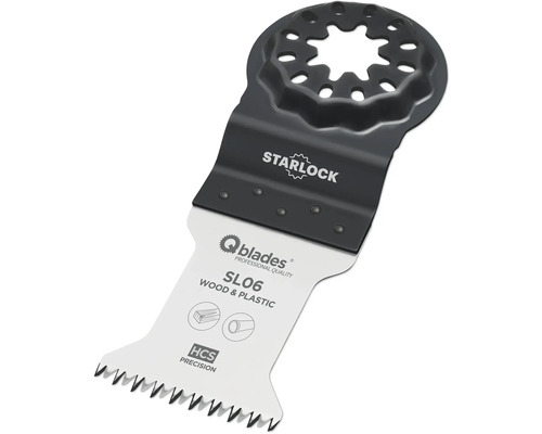 Q-Blades Multitool Zaagblad Precisie HCS 14tpi 35x50mm SL06 Starlock, 1 stuk
